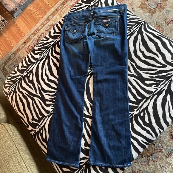 HUDSON FLARE 32” BOOTCUT JEANS DARK RINSE - Picture 5 of 7